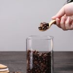 بانکه حبوبات مدل مکعبی نمای رو به رو