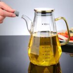 روغن ریز پیرکس درب استیل نمای رو به رو