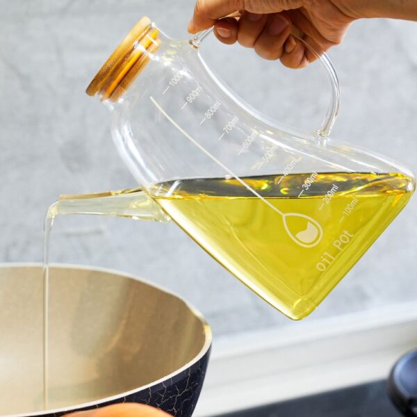 روغن ریز پیرکس یک لیتری نمای حقیقی