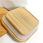 روغن ریز پیرکس مربعی نمای واشر و درب