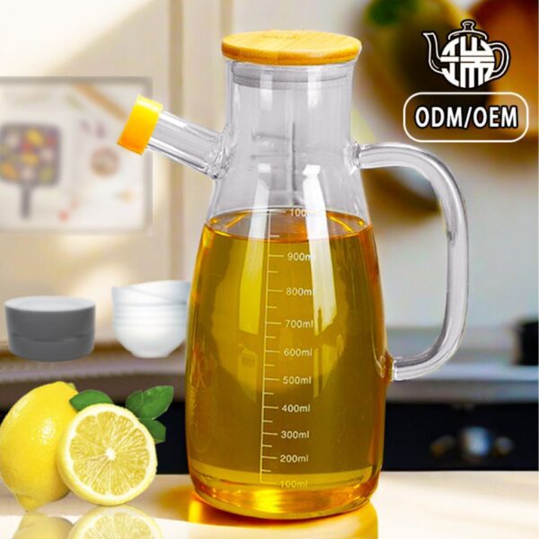 روغن ریز پیرکس گنجایش 1000mlنمای رو به رو