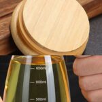 روغن ریز پیرکس گنجایش 1000ml نمای درب روغن ریز
