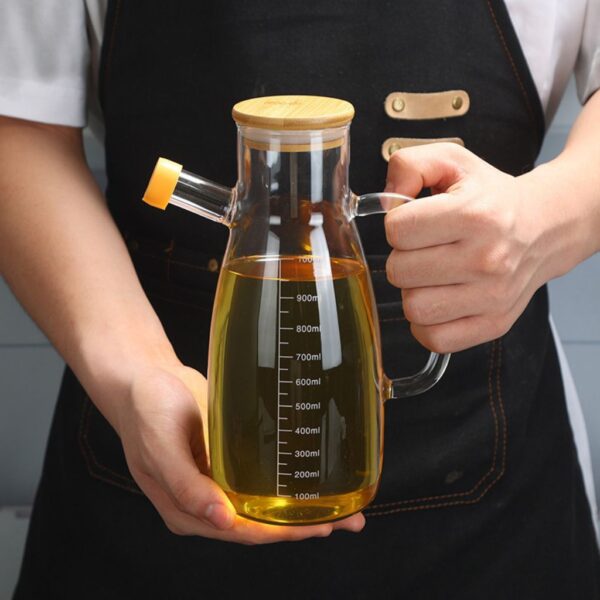 روغن ریز پیرکس گنجایش 1000ml نمای رو به رو