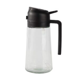 روغن پاش پیرکس گنجایش 450ml رنگ مشکی نمای رو به رو