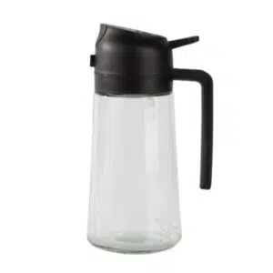 روغن پاش پیرکس گنجایش 450ml رنگ مشکی نمای رو به رو