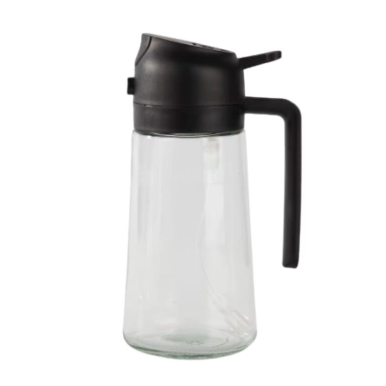 روغن پاش پیرکس گنجایش 450ml رنگ مشکی نمای رو به رو