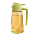 روغن پاش پیرکس گنجایش 450ml رنگ سبز نمای رو به رو