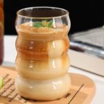لیوان اسموتی درب دار گنجایش 500ml نمای رو به رو