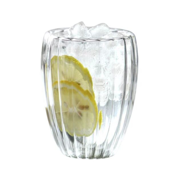 لیوان بروسیلیکات 350ml نمای رو به رو