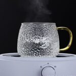 لیوان پیرکس دوجداره مات نمای حرارت