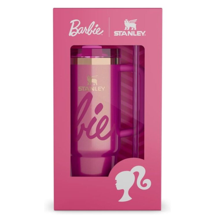 ماگ اورجینال استنلی و باربی طرح barbie نمای حقیقی