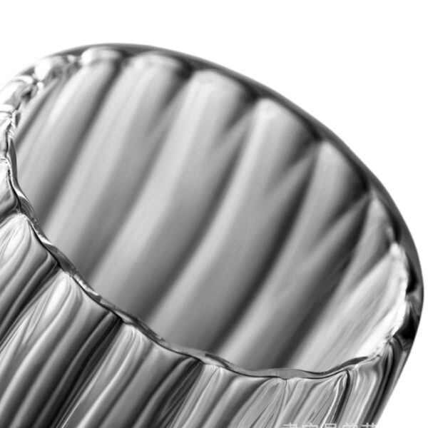 نیم لیوان بروسیلیکات گنجایش 250ml نمای رو به رو