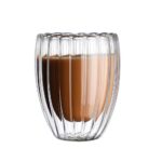 نیم لیوان بروسیلیکات گنجایش 250ml نمای رو به رو