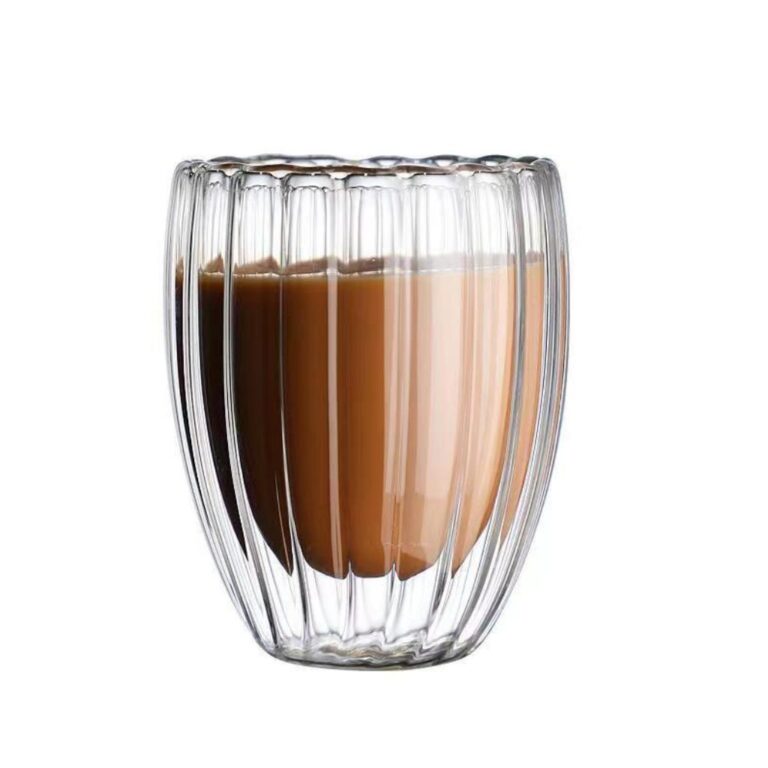 نیم لیوان بروسیلیکات گنجایش 250ml نمای رو به رو