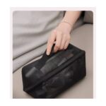 کیف لوازم آرایشی جادار نمای دستگیره