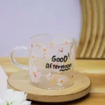 شات پیرکس good afternoon طرح گل نمای بالا