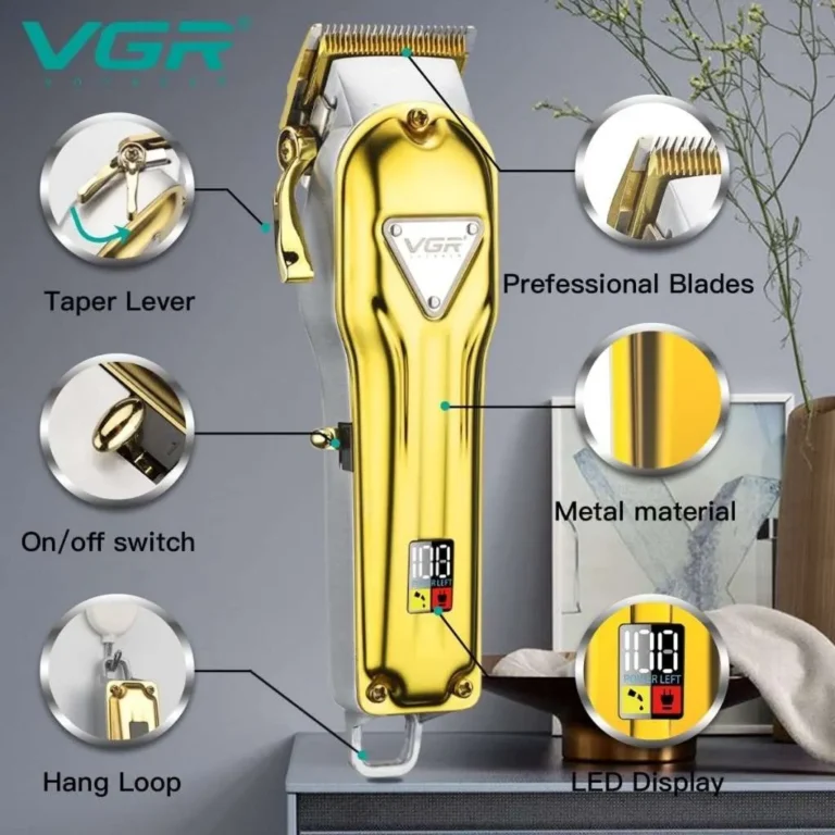 ماشین اصلاح حرفه ای سر و صورت وی جی آر V-140-6