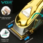 ماشین اصلاح حرفه ای سر و صورت وی جی آر V-140-7