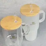 تامبلر طرح استنلی پیرکس درب بابمو نمای بالا