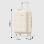 چمدان کابین سایز 20 اینچی مدل Mango Bird -ابعاد