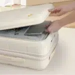 چمدان کابین سایز 20 اینچی مدل Mango Bird -جای لپ تاپ