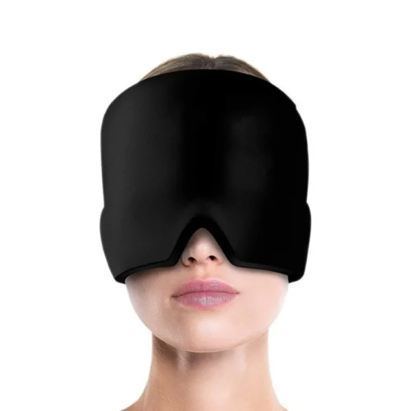 کلاه ژله ای تسکین دهنده میگرن و سردرد-مشکی