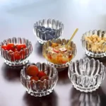 آجیل خوری کریستالی مدل geneva نمای بالا