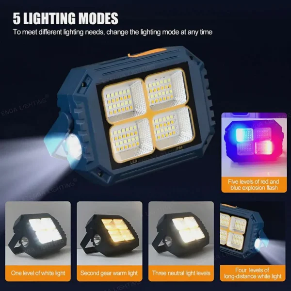 چراغ خورشیدی LED 5