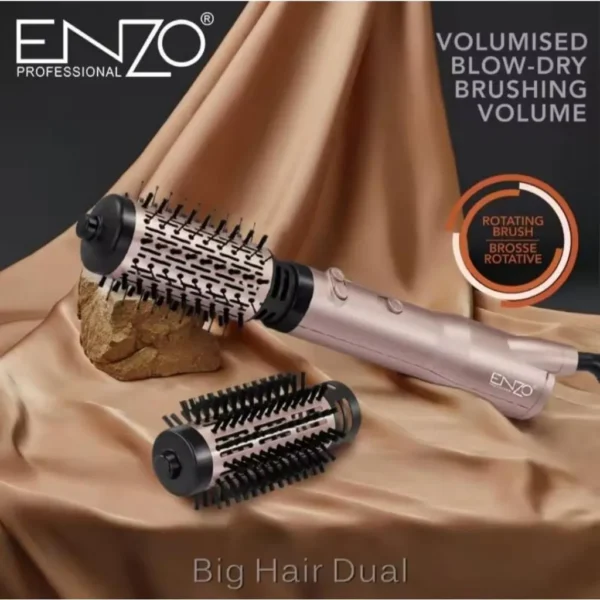 سشوار برس‌ دار چرخشی حرفه‌ ای ENZO مدل EN-741-2