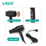 سشوار حرفه ای وی جی آر مدل V-462-7