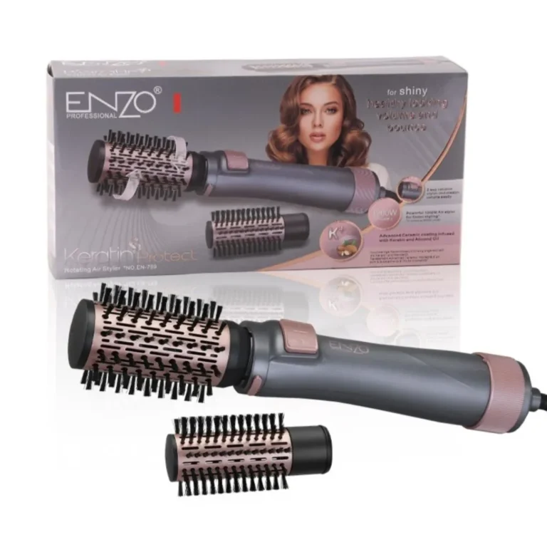 سشوار برس‌ دار چرخشی حرفه‌ ای ENZO مدل EN-759-8