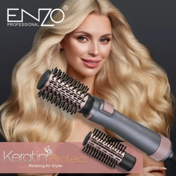 سشوار برس‌ دار چرخشی حرفه‌ ای ENZO مدل EN-759-9