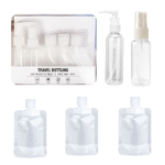 پک آرایشی مسافرتی مدل Travel bottling سفید