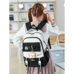 کوله پشتی طرح NICE با آویز نان تست