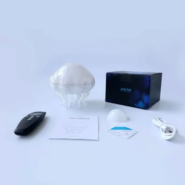 چراغ خواب طرح عروس دریایی با ریموت کنترل 7