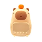 چراغ خواب سیلیکونی و ساعت زنگ دار طرح کاپی‌ بارا1