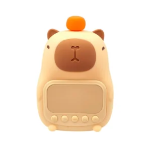 چراغ خواب سیلیکونی و ساعت زنگ دار طرح کاپی‌ بارا1