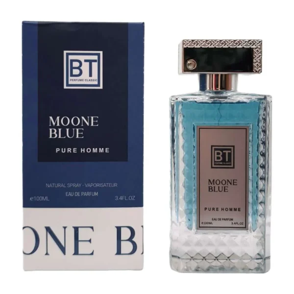 عطر مردانه MOONE BLUE برند BT