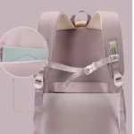 کوله پشتی به همراه کیف آویز طرح خرس نمای پشت کیف