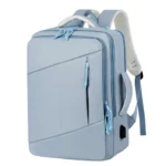 کوله پشتی سفری اسپرت مدل دو حالته + usb رنگ آبی