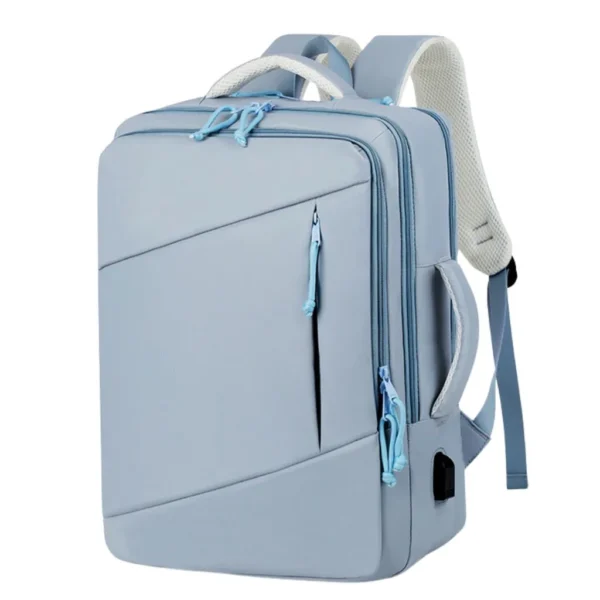 کوله پشتی سفری اسپرت مدل دو حالته + usb رنگ آبی