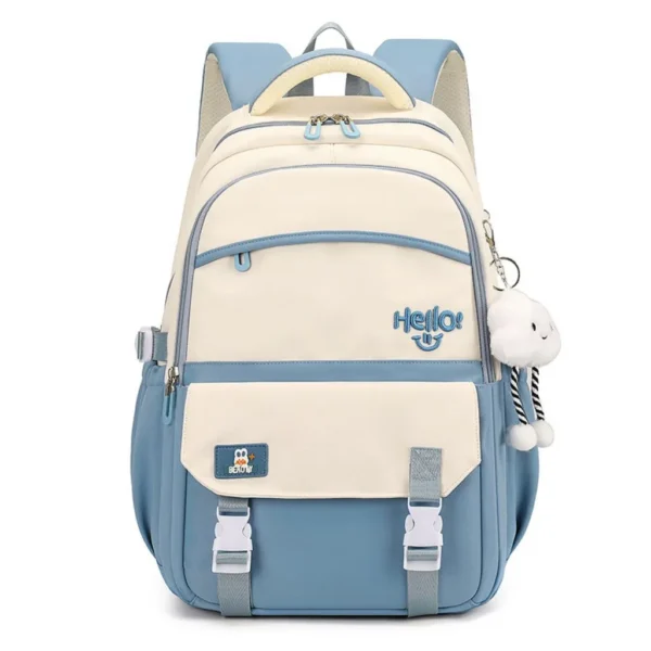 کوله پشتی فانتزی مدل hello آویز دار طرح ابر کد 9845 - Image 6