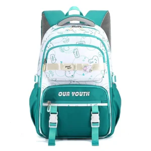 کوله پشتی مدرسه فانتزی طرح OURYOUTH -سبز_6