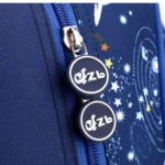 کیف مدرسه مدل کهکشانی طرح دایناسور نمای زیپ