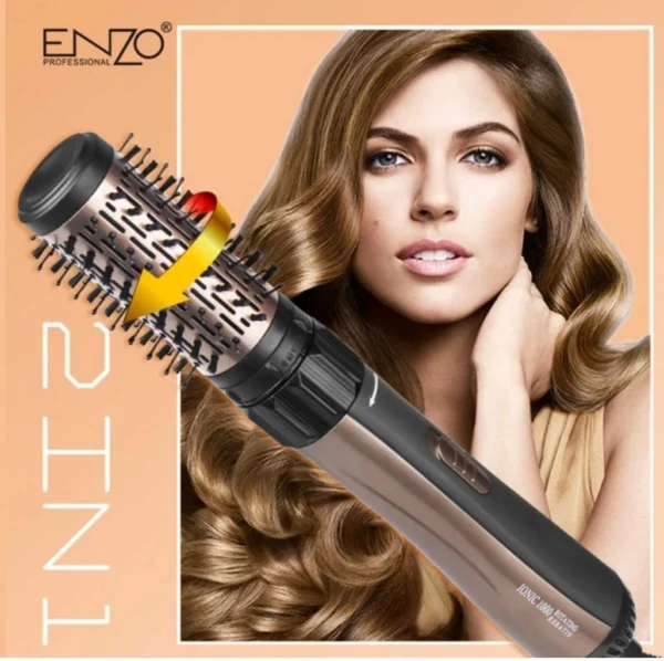 سشوار برس‌ دار چرخشی حرفه‌ ای ENZO مدل EN-745-1
