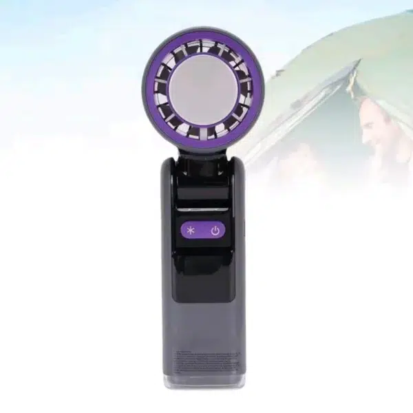 پنکه دستی شارژی با صفحه نمایش دیجیتال مدل K801-5