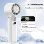 پنکه دستی شارژی با صفحه نمایش دیجیتال مدل K801 - Image 8