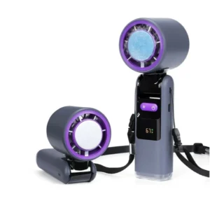 پنکه دستی شارژی با صفحه نمایش دیجیتال مدل K801-9