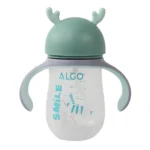 قمقمه نی دار کودک طرح گوزن گنجایش 250ML کد 9030-PP - Image 6