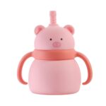 قمقمه کودک سیلیکونی طرح حیوانات 200ml 1